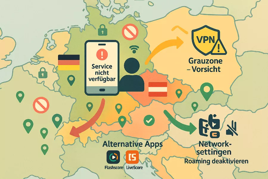 Geo-Blocking und Ländersperren umgehen: VPN, alternative Apps und Roaming-Einstellungen
